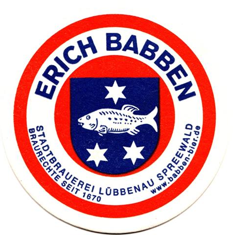 lbbenau osl-bb babben rund 4a (215-erich-schrift fett-www-blaurot)